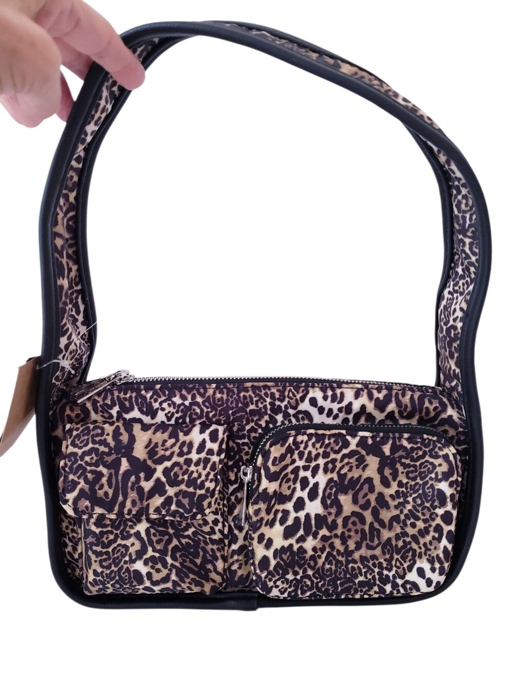 Madden Girl Leopard Print Shoulder Bag